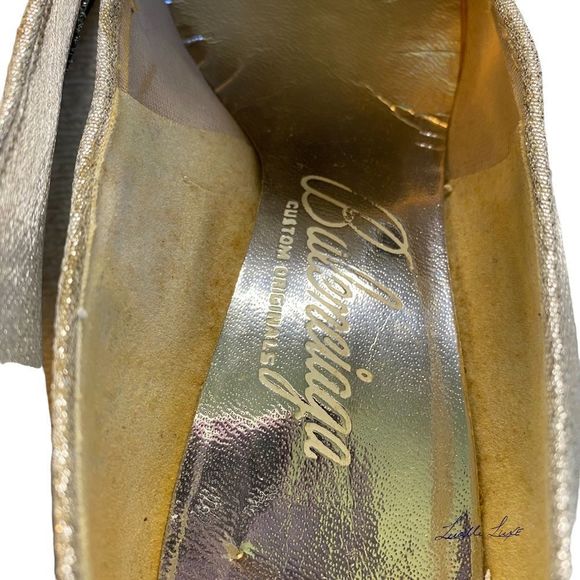 Vintage Balenciaga silver pump in box - Picture 15 of 15